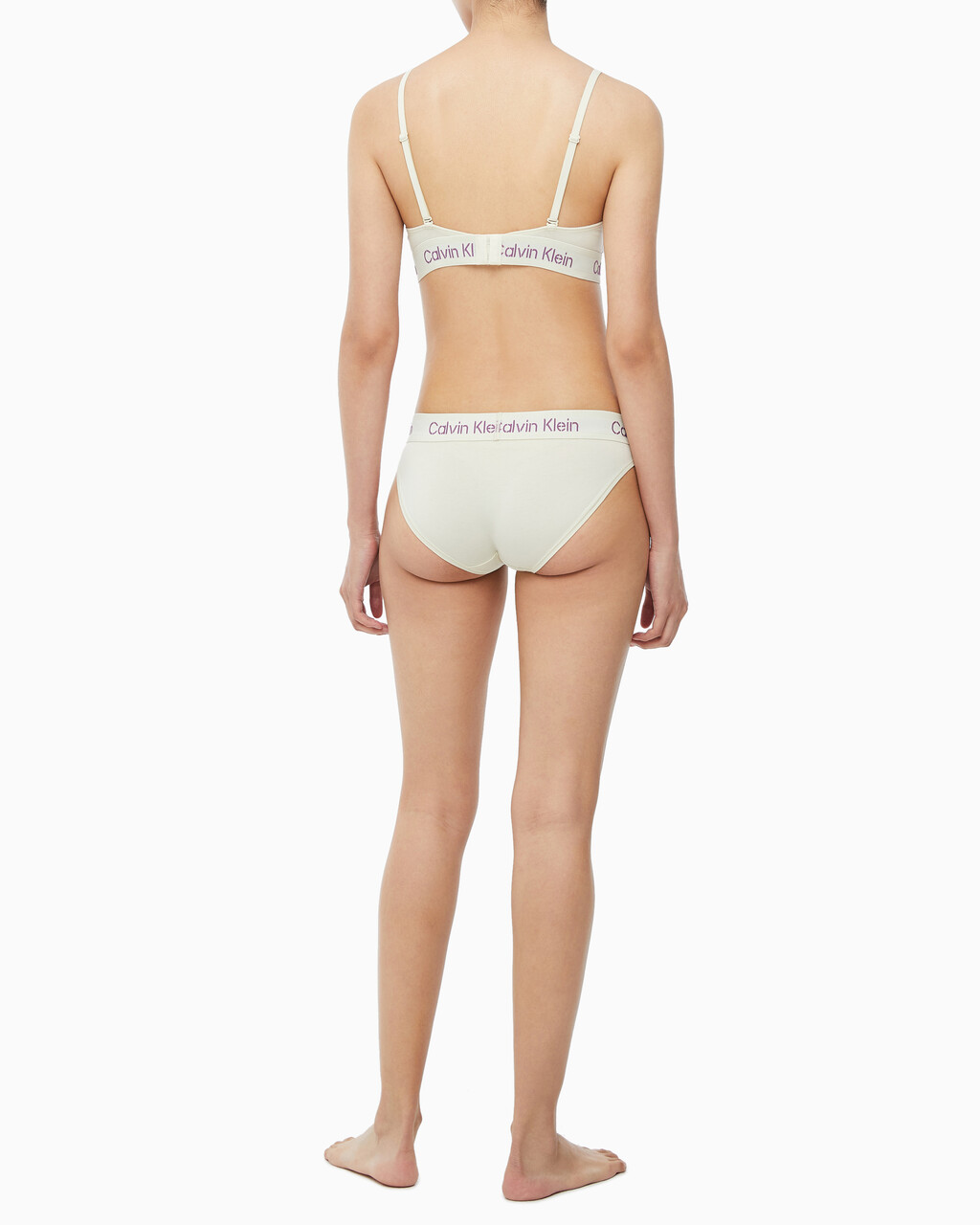 Buy 여성 스텐실 로고 AF 비키니 in color BONE WHITE