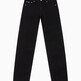 WASHED BLACK LOGO LACE