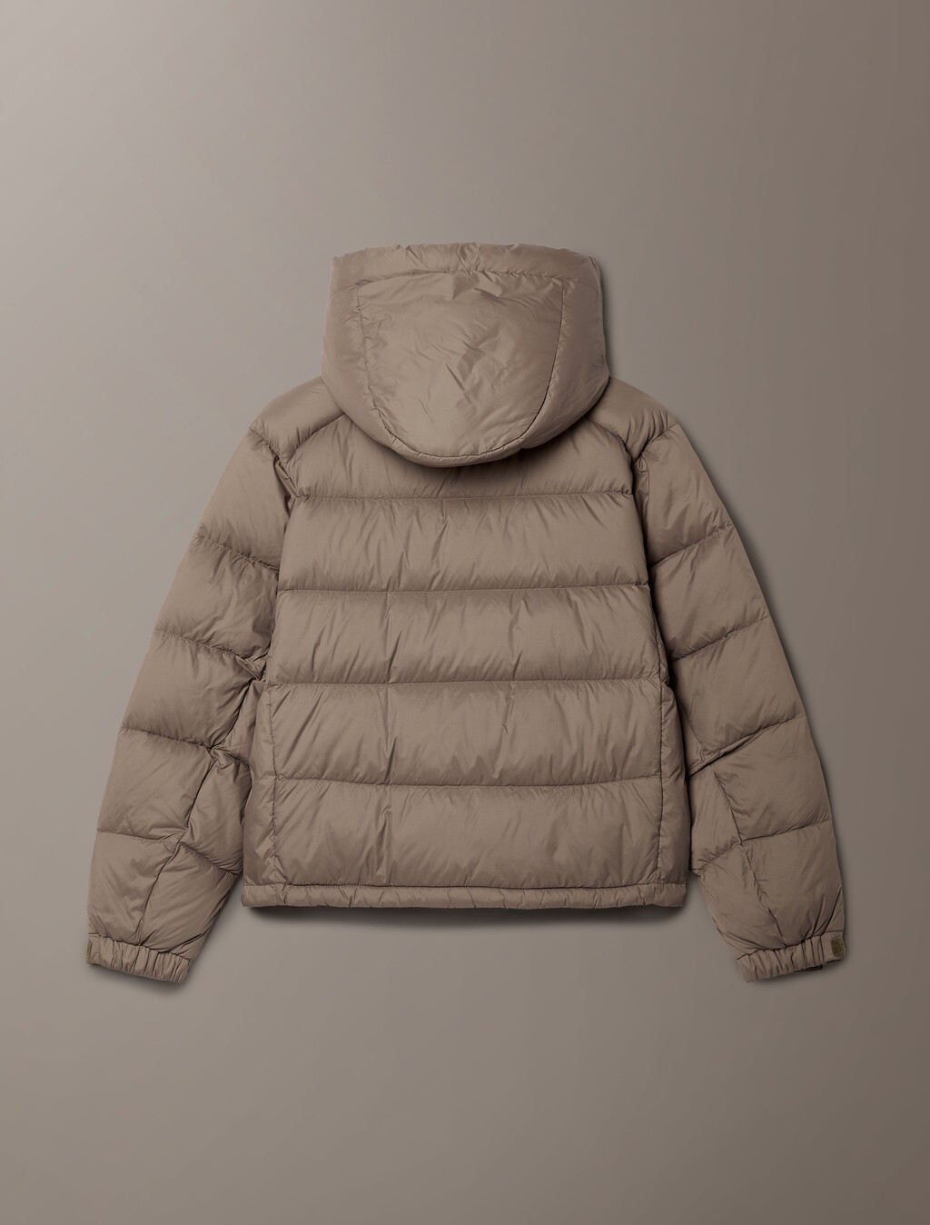 Buy 여성 미드웨이트 트랜스페어런트 다운 자켓 in color Sugar Almond