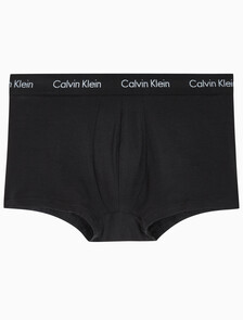 Buy 남성 코튼 스트레치 로우 라이즈 드로즈 5PK in color BLACK/CHARCOAL/NAVY/SKY BLUE/BLACK