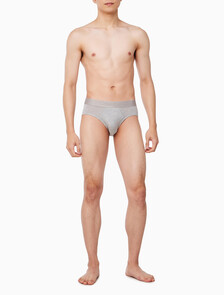 Buy 남성 울트라 소프트 모달 싱글 힙브리프 in color GREY HEATHER