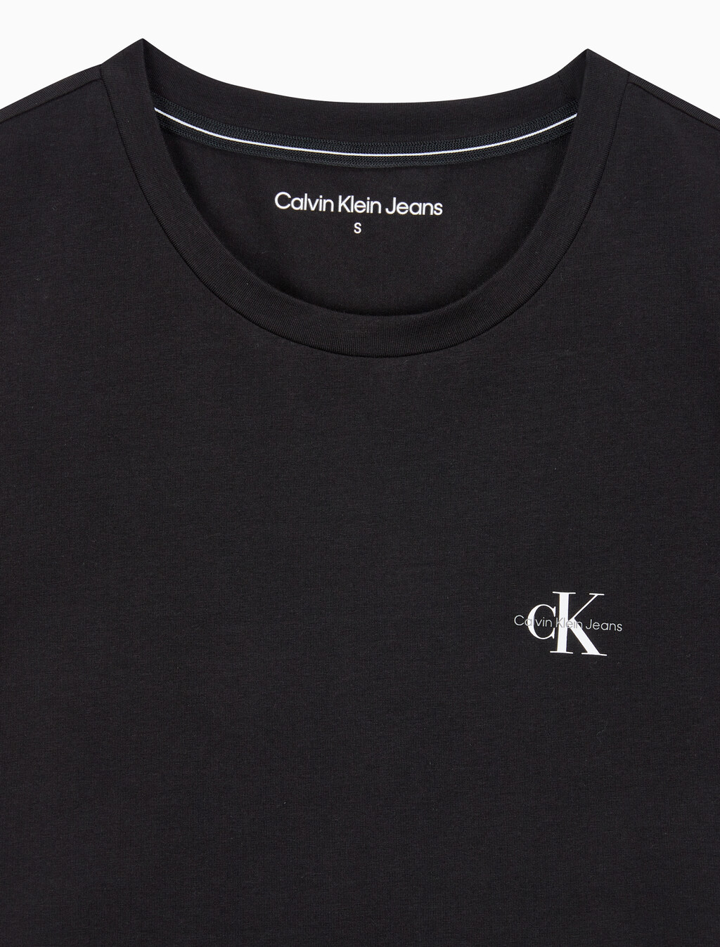 Buy 여성 슬림핏 2PK 반팔 티셔츠 in color CK BLACK