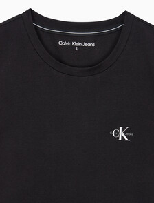 Buy 여성 슬림핏 2PK 반팔 티셔츠 in color CK BLACK