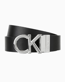 Buy 남성 CKJ 모노그램 35MM 양면 벨트 in color BLACK/BROWN