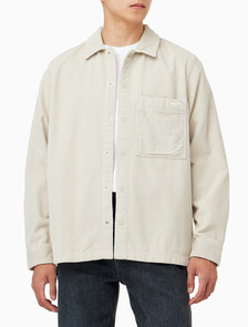 Buy 남성 코듀로이 오버 셔츠 in color BEIGE