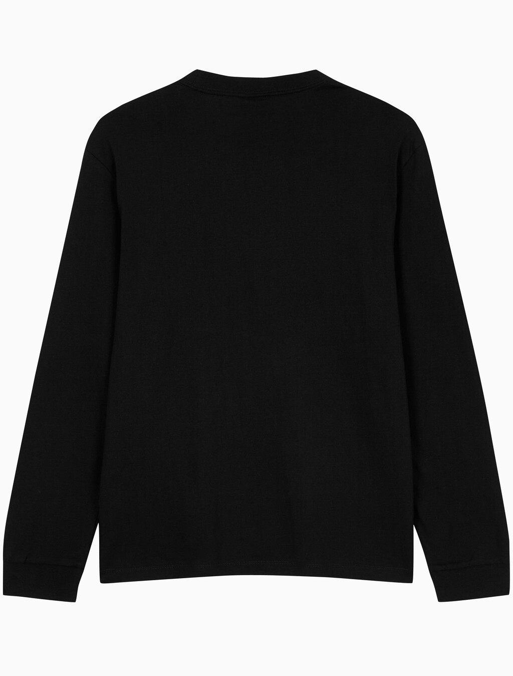 Buy 남성 이지핏 아카이브 로고 긴팔 티셔츠 in color BLACK
