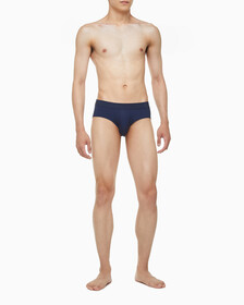 Buy 남성 CK 블랙 마이크로 싱글 힙브리프 in color BLUE SHADOW
