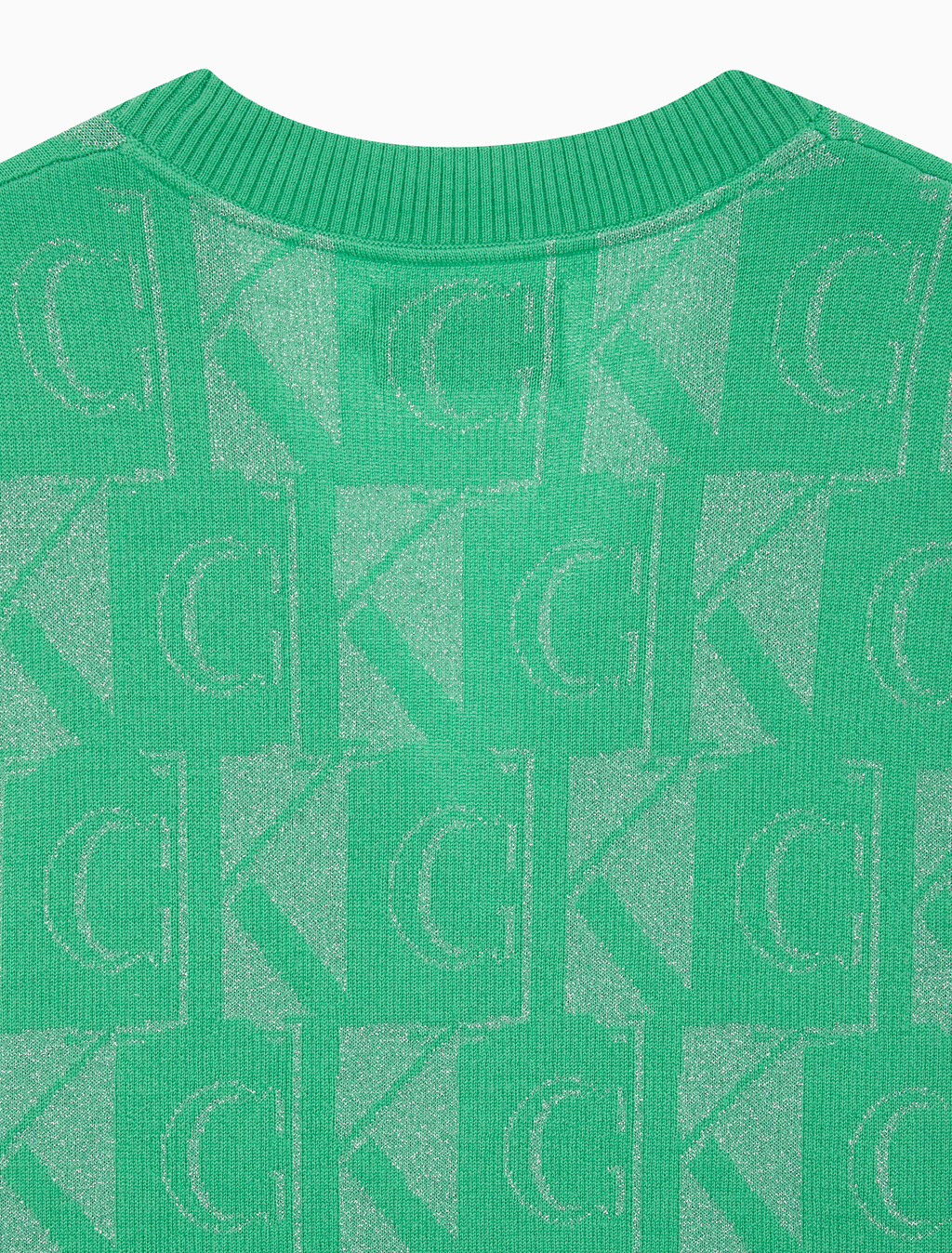 Buy 여성 프리미엄 라인 메탈릭 올오버프린트 베스트 in color GREEN