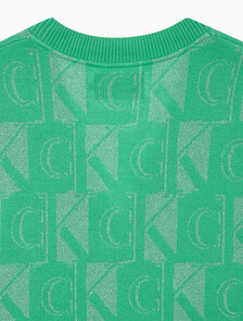 Buy 여성 프리미엄 라인 메탈릭 올오버프린트 베스트 in color GREEN