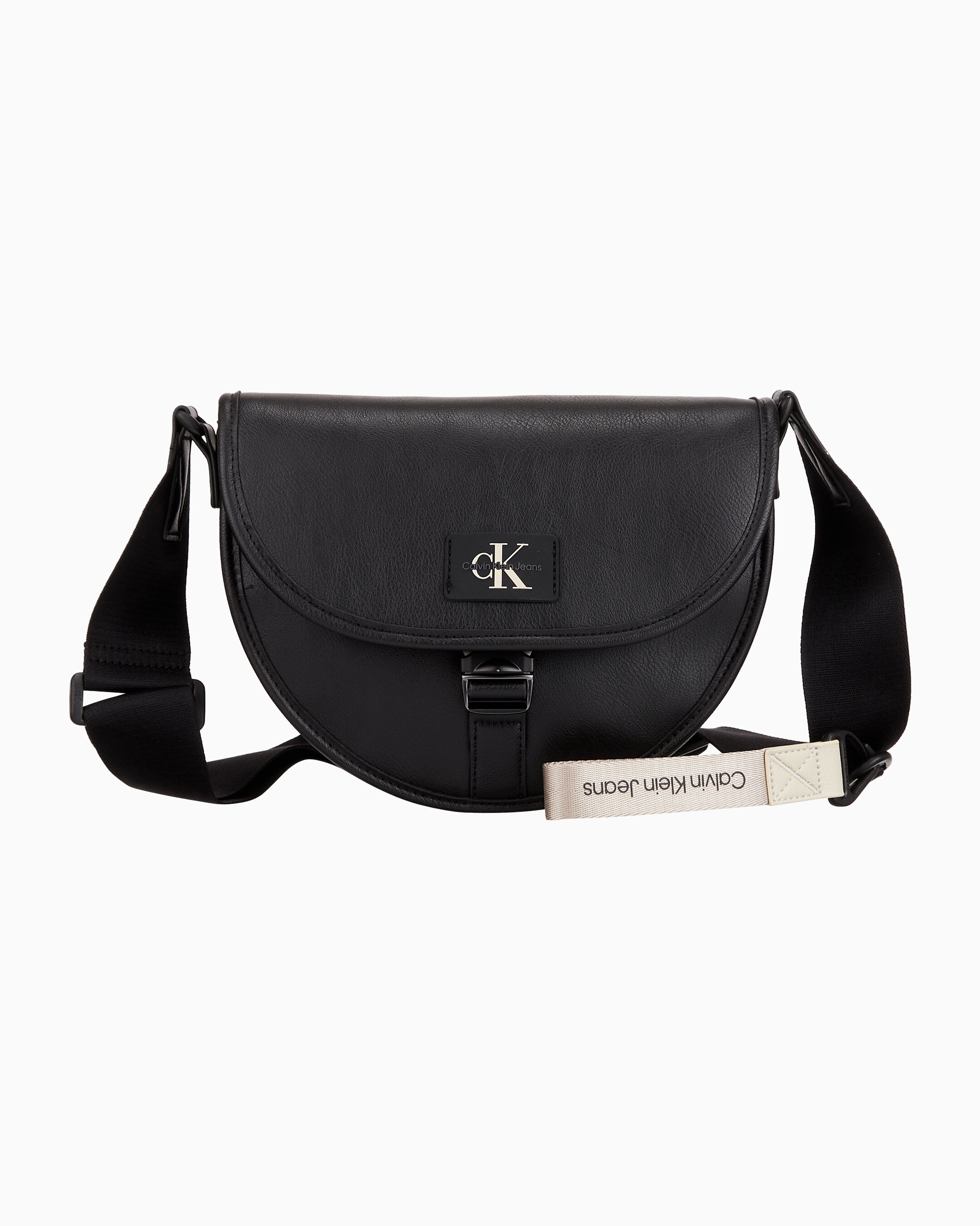 남성 CKJ 태그드 새들백 | black | Calvin Klein Korea
