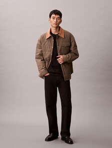 Buy 남성 패디드 나일론 셔츠 자켓 in color BUNGEE CORD