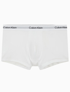 Buy 남성 아이콘 코튼 스트레치 2PK 트렁크 in color WHITE