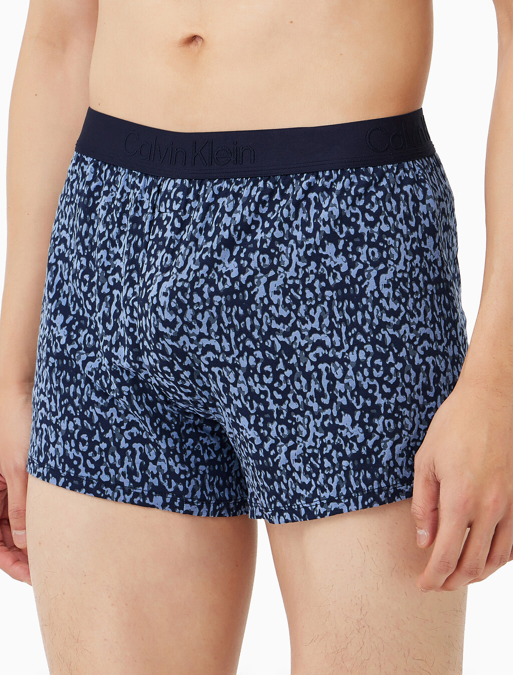 Buy 남성 울트라 소프트 모달 박서 in color Dark Navy Print