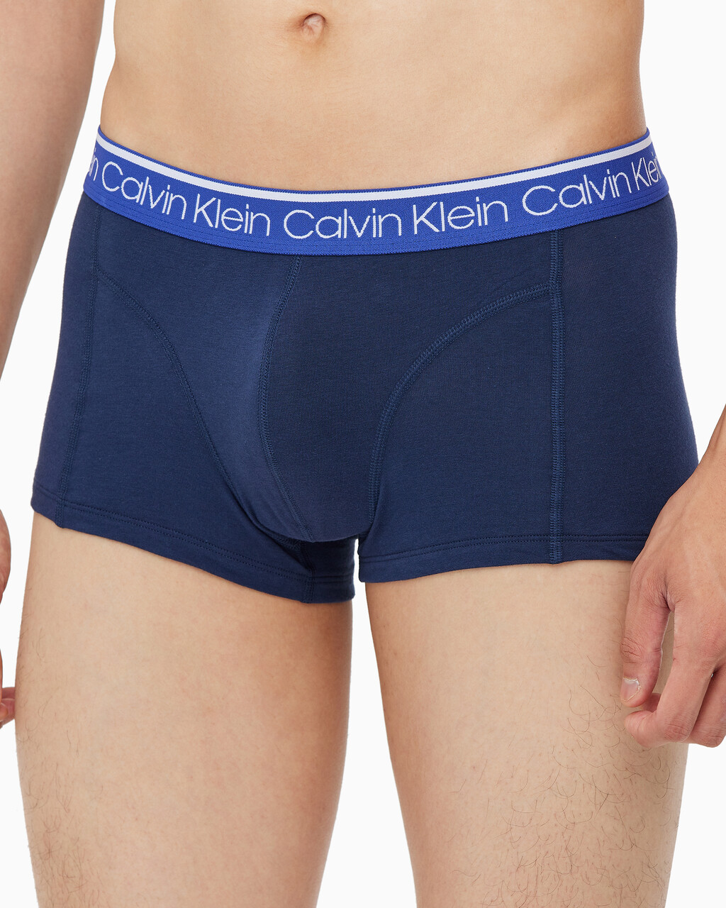 Buy 남성 리컨시더드 서지 로우라이즈 트렁크 3PK in color NAVY BLUE/DEEP BLUE,NAVY BLUE/PASTEL BLUE,NAVY BLUE/SILVER
