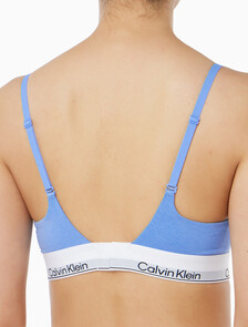 Buy 여성 아이콘 코튼 모달 AF 와이어프리 푸쉬업 in color Deep Indigo Blue