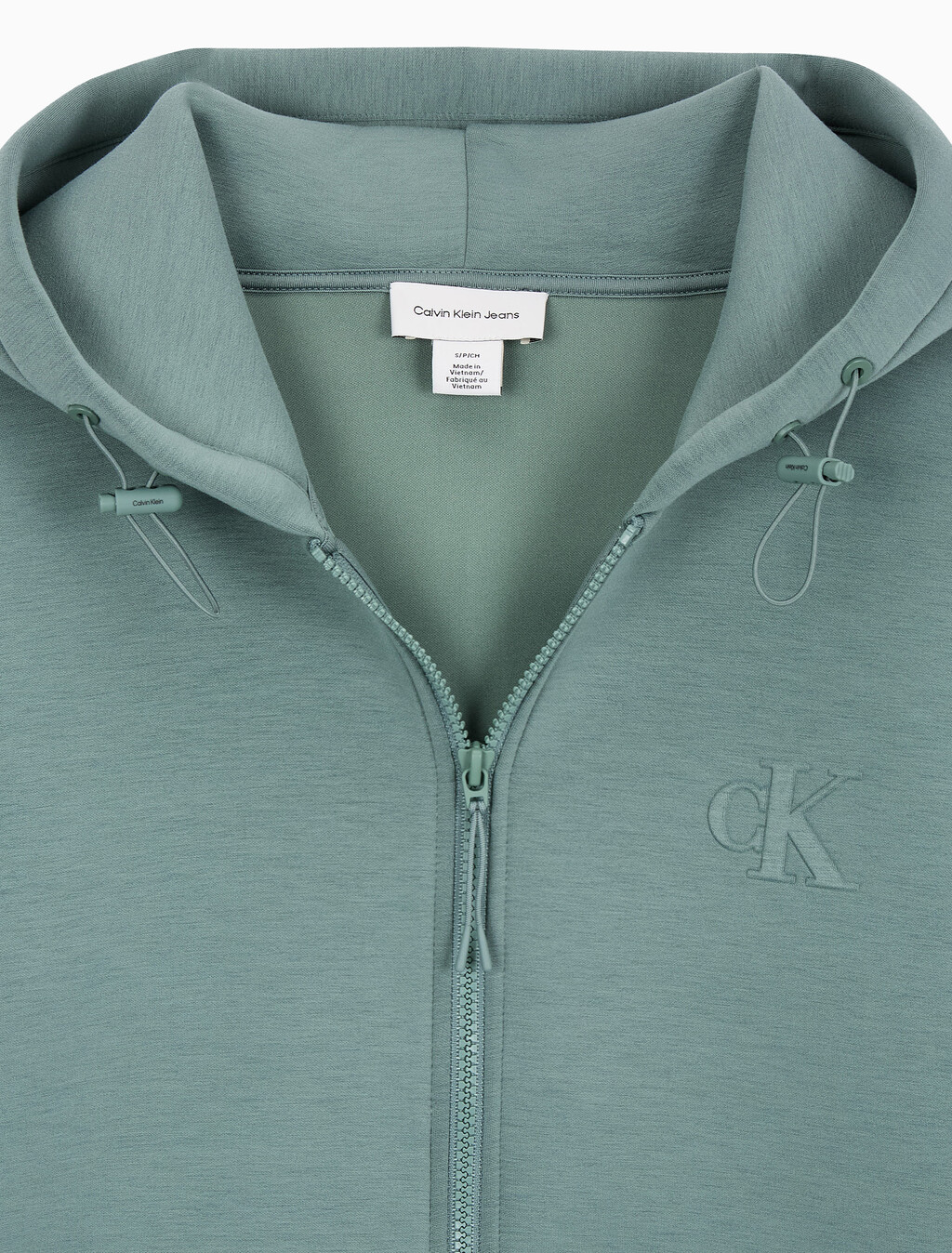 Buy 여성 크롭 오버사이즈 스웻셔츠 in color Mid Green