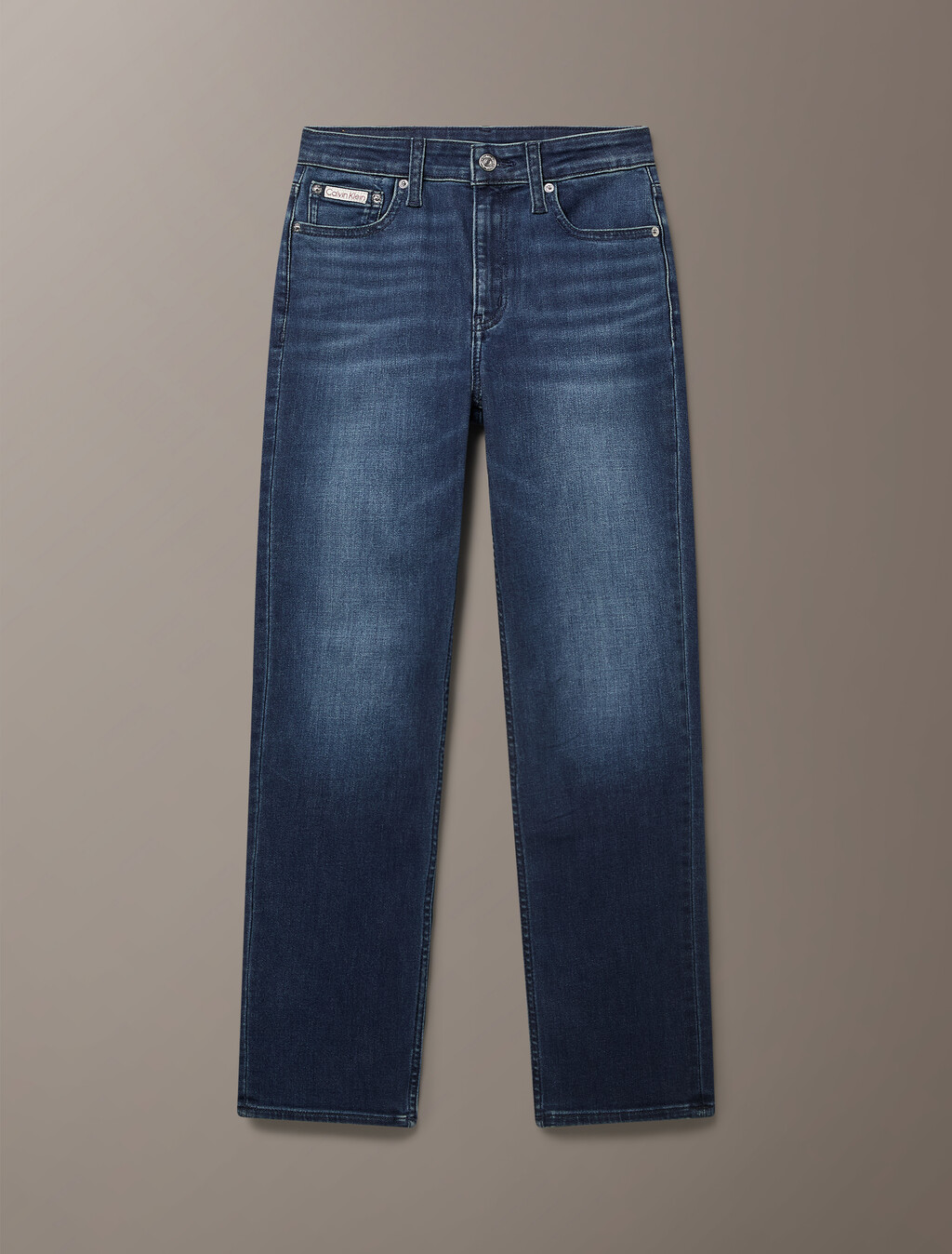 Buy 여성 슬림 스트레이트 다크블루 데님 in color Dark Wash