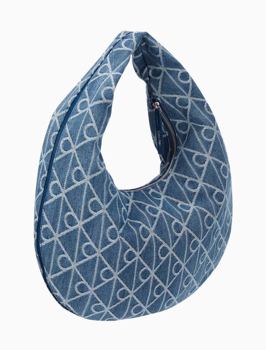 Buy 여성 엠블럼 데님 호보 백 in color Denim JQD Medium Wash