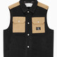 WASHED BLACK LOGO LACE