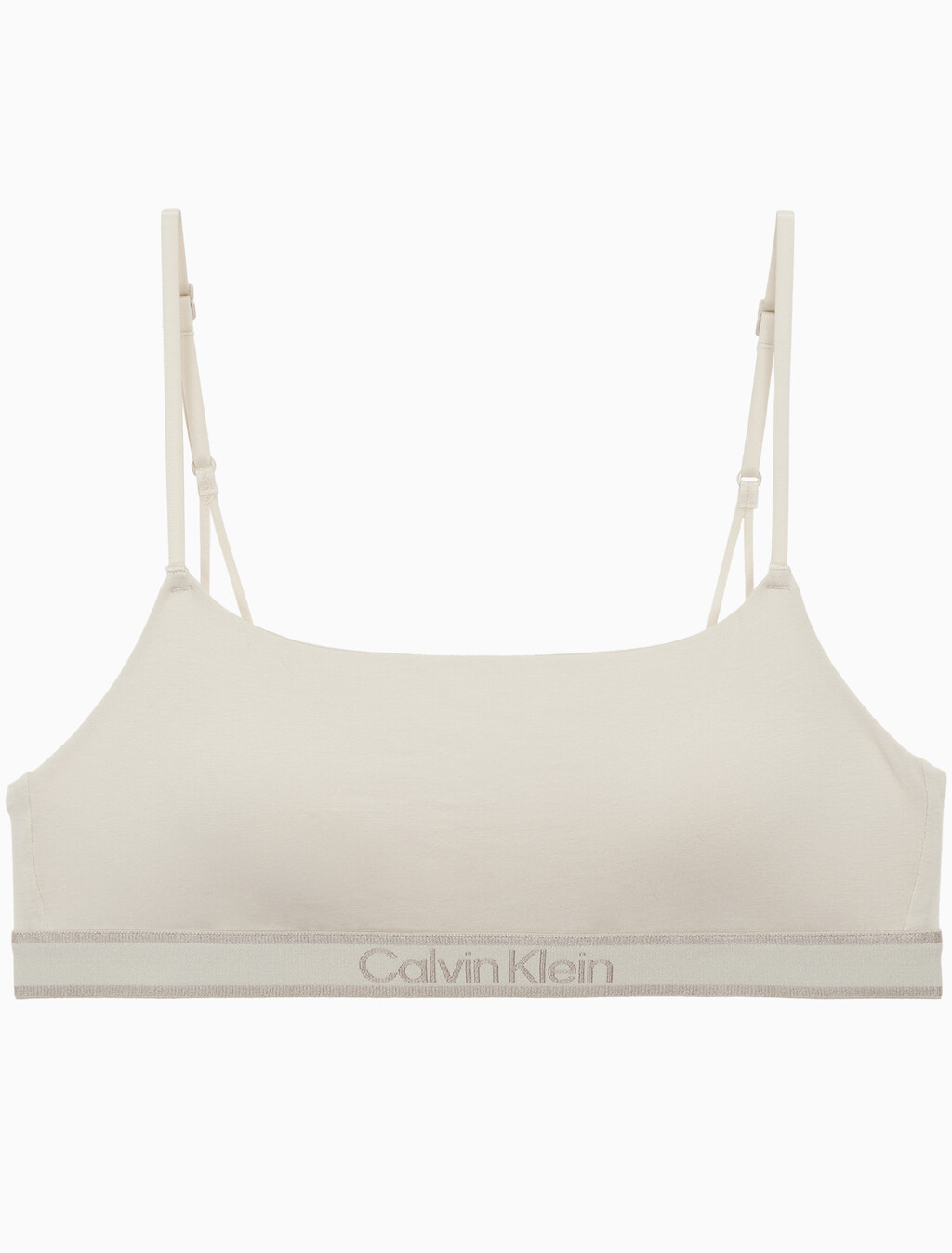 Buy 여성 토널 로고 코튼 AF 라이틀리 라인드 브라렛 in color IVORY