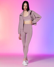 Buy 여성 7/8 랭스 스트레치 레깅스 in color GRAY ROSE