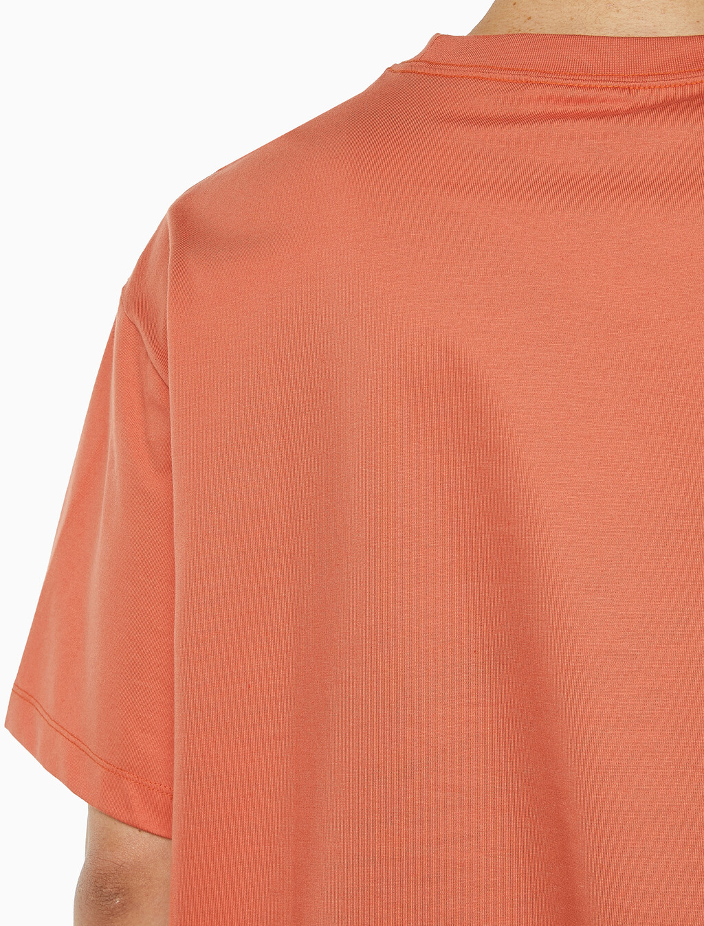 Buy 남성 릴렉스핏 리조트 로고 반팔 티셔츠 in color MECCA ORANGE