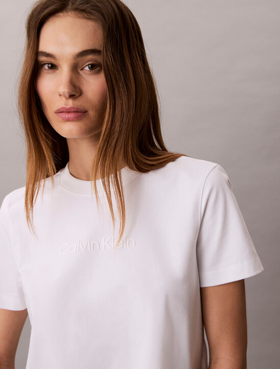 여성 쿨링 저지 릴렉스드 티