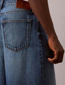 Buy 익스트림 배기핏 진 in color Mid Blue