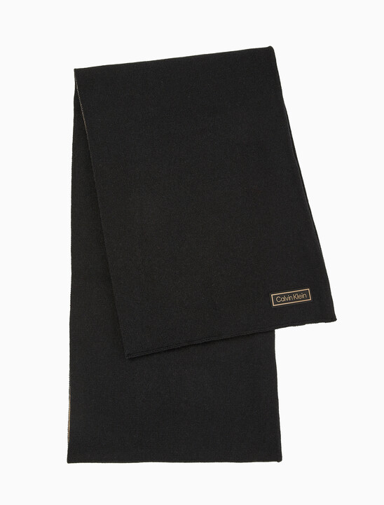 남녀공용  양면 로고 머플러