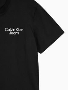 Buy 남성 이클립스 그래픽 반팔 티셔츠 in color CK BLACK