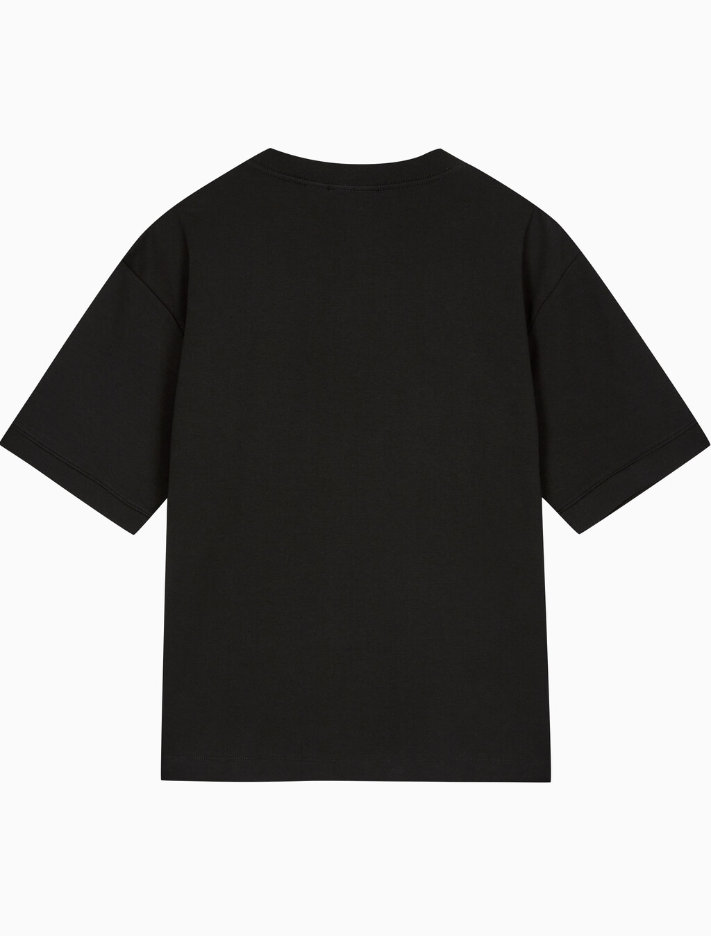 Buy 남성 릴렉스핏 CK 인터락 반팔 티셔츠 in color CK BLACK