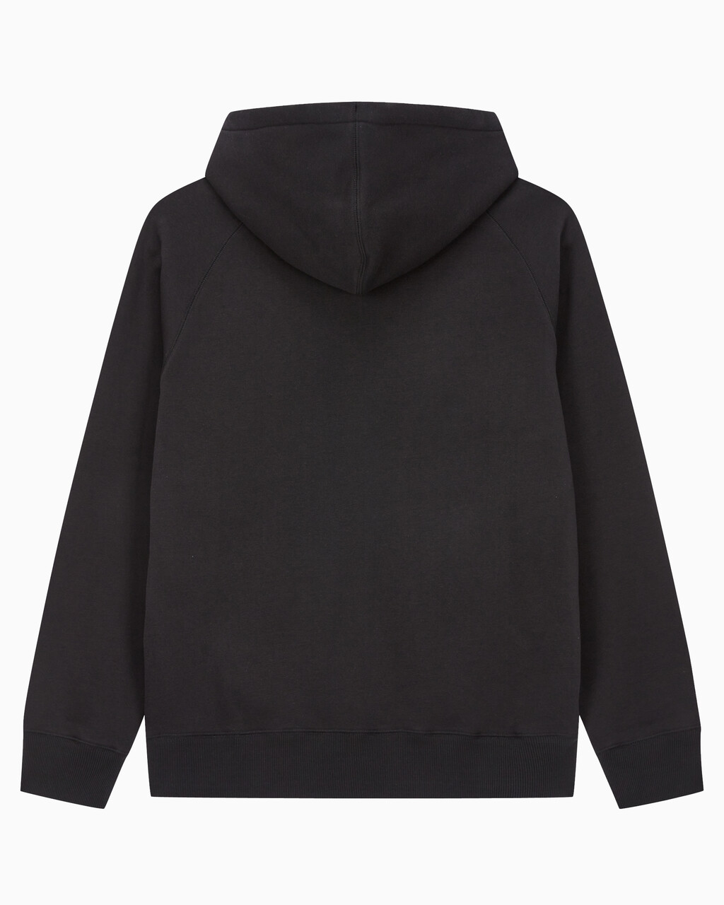 Buy 남성 롱슬리브 릴렉스핏 모노그램 기모후디 in color CK BLACK