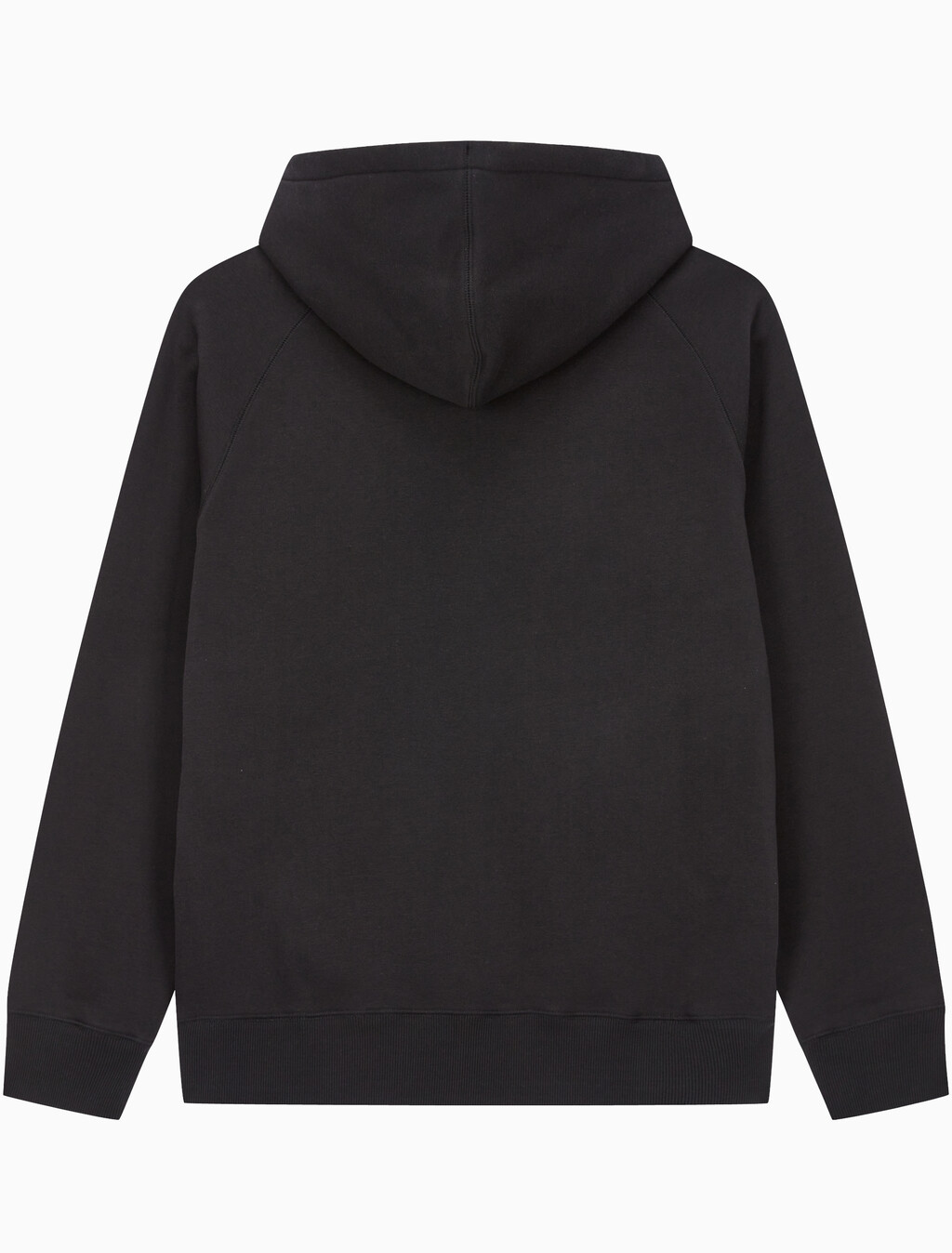Buy 남성 롱슬리브 릴렉스핏 모노그램 기모후디 in color CK BLACK