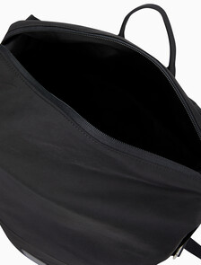 Buy 남녀공용 CK 핀치드 나일론 백팩 in color BLACK