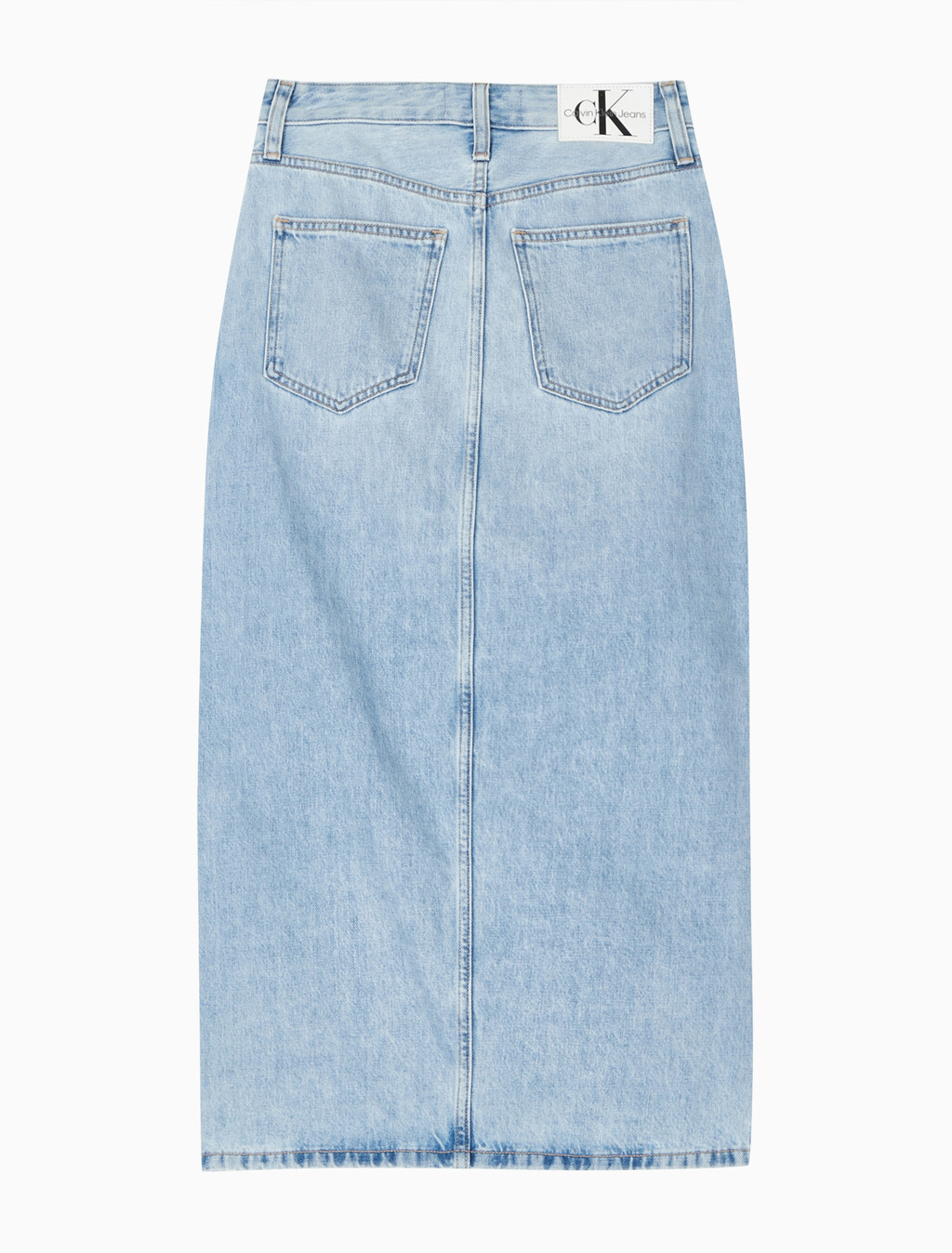 Buy 여성 맥시 데님 스커트 in color CHALKY BLUE