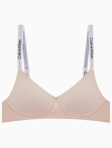 Buy 여성 테일러드 로고 AF 브라렛 in color BEECHWOOD