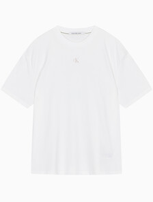 Buy 남녀공용 디퓨즈 그래픽 반팔 티셔츠 in color BRIGHT WHITE