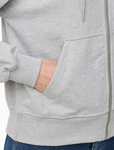 Buy 여성 모노그램 프렌치 태리 풀집업 후디 in color HEROIC GREY HEATHER