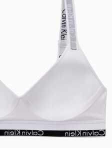 Buy 여성 모던코튼 훅앤아이 브라렛 in color WHITE