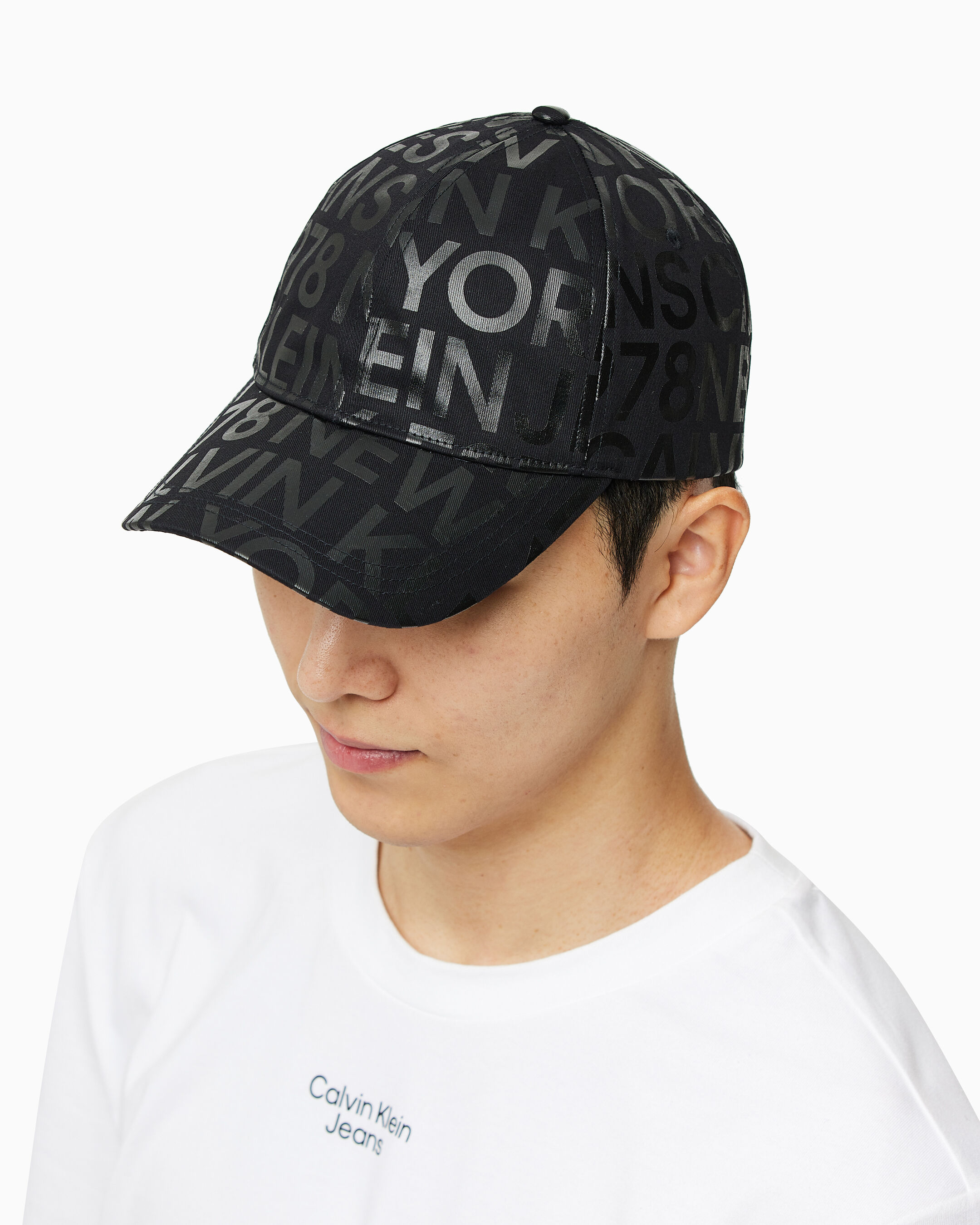 남녀공용 AOP 볼캡 | black | Calvin Klein Korea
