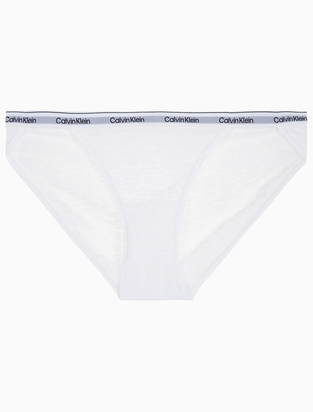 Buy 여성 CK 모던 레이스 스트링 비키니 in color WHITE