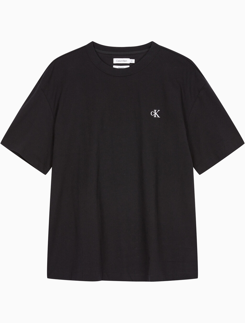 Buy 남성 릴렉스핏 아카이브 로고 반팔 티셔츠 in color BLACK BEAUTY