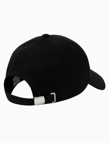 Buy 남녀공용 CKJ 모노그램 엠브로이더리 볼캡 in color BLACK