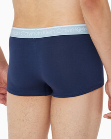 Buy 남성 리컨시더드 서지 로우라이즈 트렁크 3PK in color NAVY BLUE/DEEP BLUE,NAVY BLUE/PASTEL BLUE,NAVY BLUE/SILVER