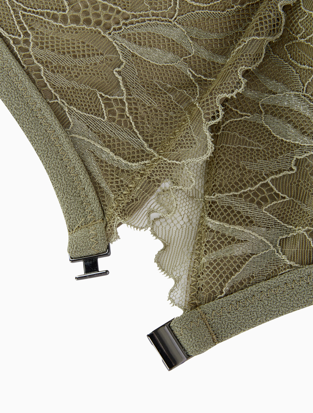 Buy 여성 플로랄 레이스 AF 트라이앵글 in color DUSKY GREEN