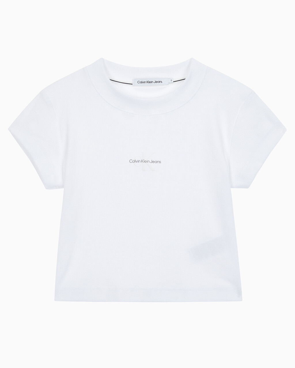 Buy 여성 모노그램 베이비 티셔츠 in color BRIGHT WHITE