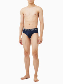 Buy 남성 뉴 사인 로고 힙브리프 in color BLUE SHADOW