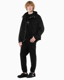 Buy 남성 워시드 카고 팬츠 in color CK BLACK