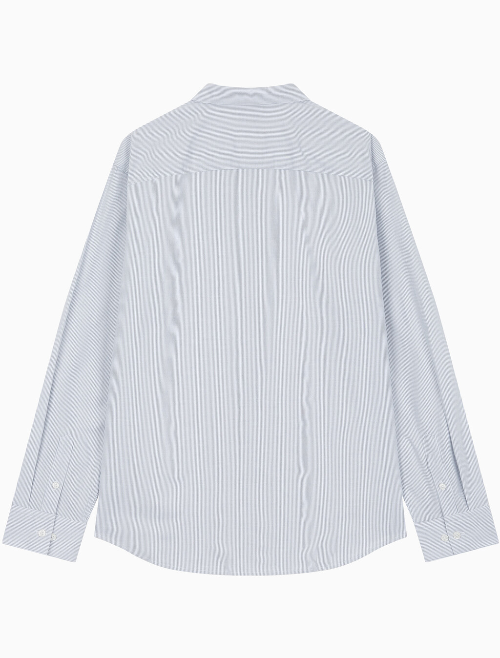 Buy 남성 커브 로고 옥스포드 클래식 셔츠 in color LIGHT BLUE