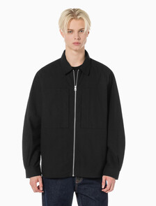 Buy 남성 쿨링 린넨 셔츠 자켓 in color CK BLACK
